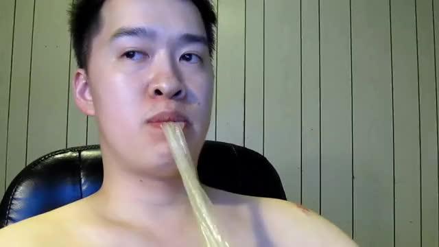 Asian condom drinker