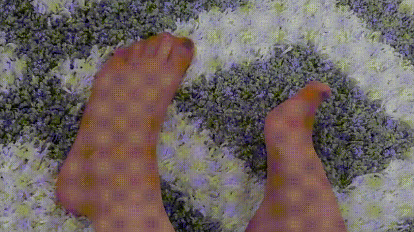 feet foot fetish goddess nylons toes gif