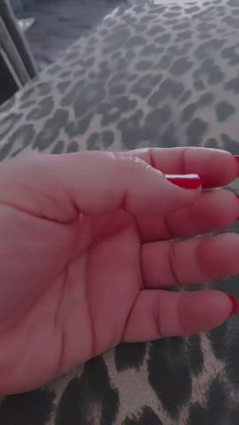 domination domme nails gif