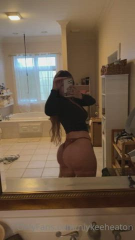 ass big ass big tits thong white girl gif