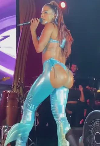 Ass Booty Bubble Butt Costume Dancing Jiggling Latina Thong Twerking gif