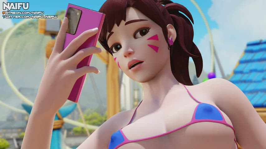 D.va footjob