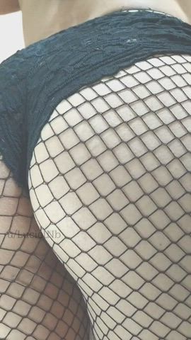 ass femboy fishnet lingerie trans man femboys gif