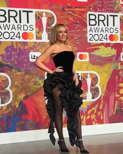 australian celebrity kylie minogue legs gif