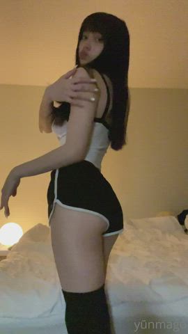 ass panties shorts gif