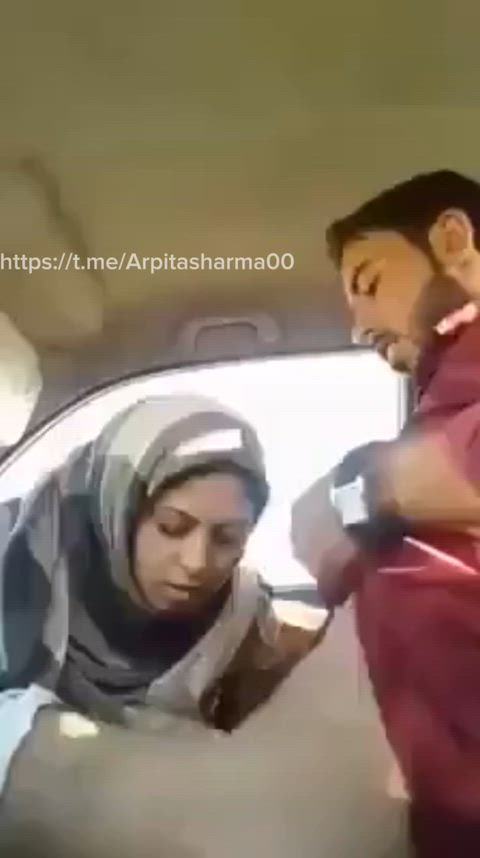 Pakistani Hijabi Bhabhi Car sex cheating 