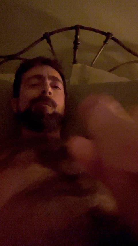 big dick cock cum cumshot gay hairy hairy chest hairy cock gif