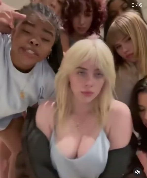 Big Tits Celebrity TikTok gif