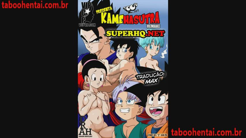 Dragon Ball Z Hentai - Chichi, Goten e Trunks