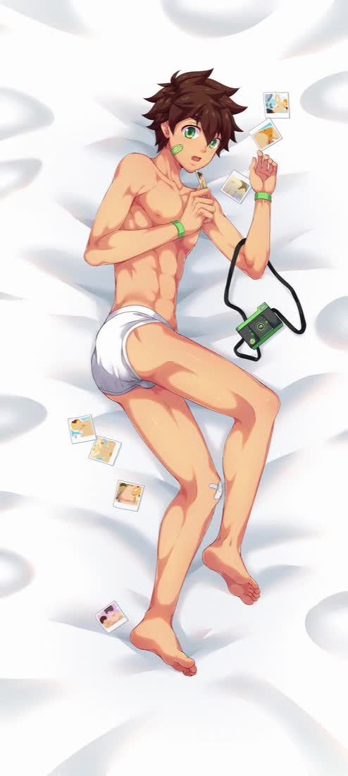 Keitaro dakimakura back c