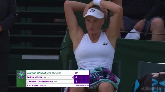 Wimbledon 2019 R2 Yastremska