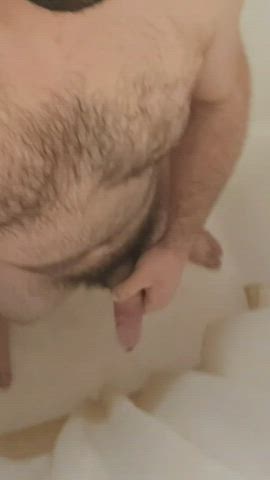 Having fun in the shower