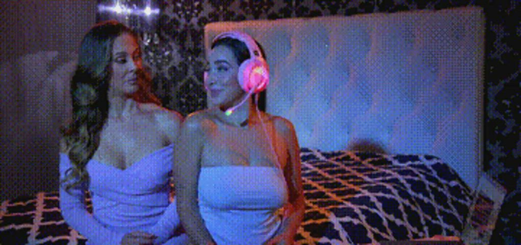 Cherie Deville &amp; Karlee Grey - My Step Daughter Is A Gamer Girl