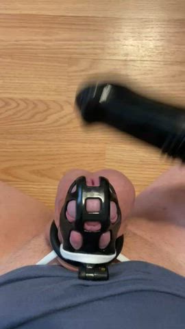 Fun sissy orgasm