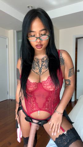 Would you let a thick asian goddess boss you about and do whatever she pleases?