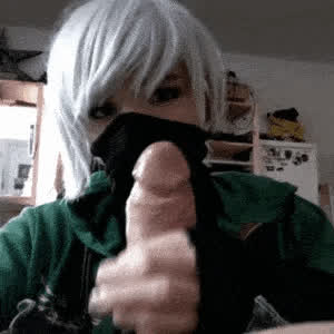 cosplay cumshot handjob gif