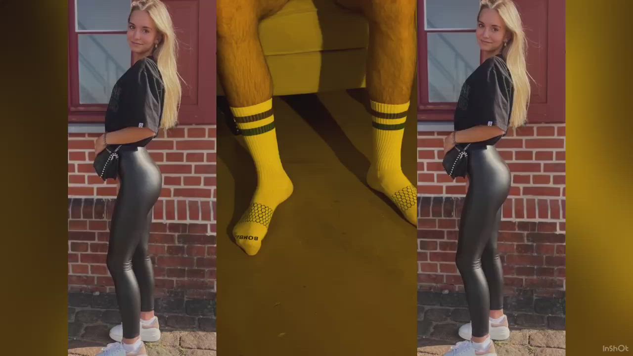 BabeCock Daddy Leggings gif