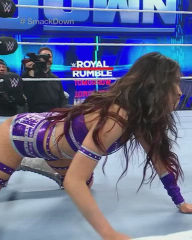 ass babe booty thick tight wrestling gif