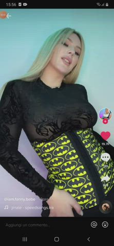 Pierced See Through Clothing TikTok gif