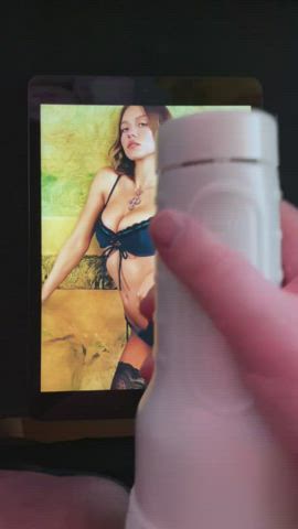 celebrity cumshot fleshlight sydney sweeney tribute gif