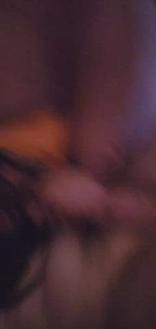 BBW BWC Big Dick Big Tits Blowjob Cum In Mouth Ebony Interracial gif