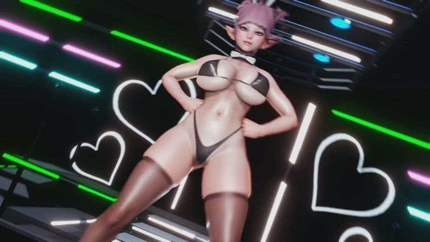 3d animation big ass big tits dancing hentai nsfw pmv rule34 gif