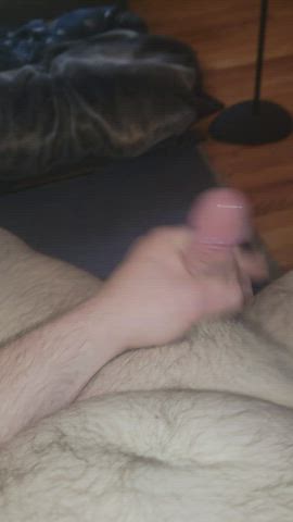 cock cum cumshot daddy hairy male masturbation gif