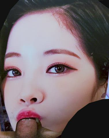 Giving Dahyun a hearty meal [facefuck w/ cum video]