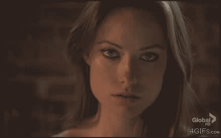 Kissing Lesbian Olivia Wilde gif