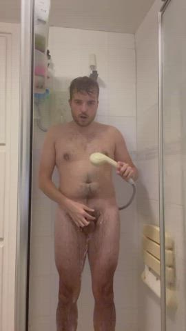 british cock penis shower gif