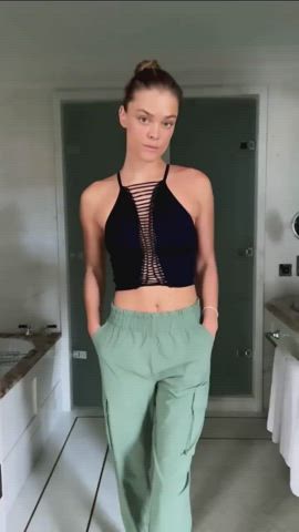 ass nina agdal spandex gif