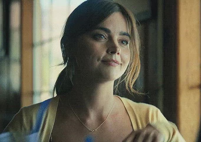 cute jenna coleman smile gif