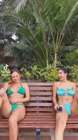 Bikini Spread TikTok gif