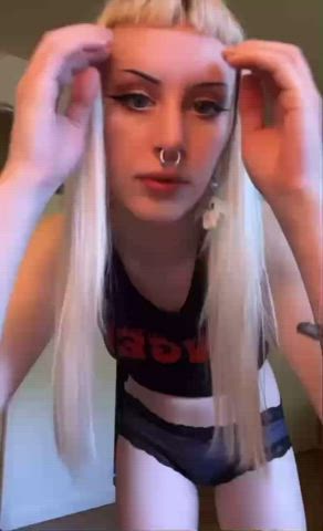 Goddess Petite Tease gif