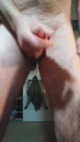 amateur big dick cock cum cumshot homemade jerk off masturbating orgasm gif