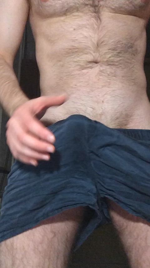 This bulge is coming out, do you want a front row seat?