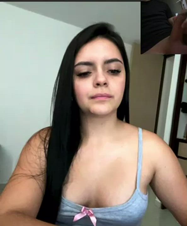 Big Dick Cam Camgirl Sex Teen gif