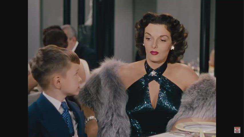 Brunette Celebrity Dress MILF Vintage gif