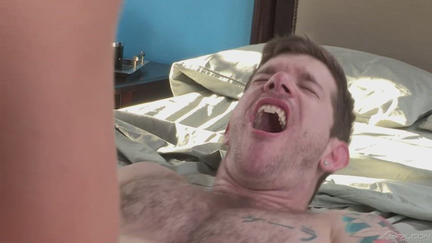 Bareback Couple Cum In Mouth Cum Swallow Cumshot Facial Jerk Off Pornstar gif