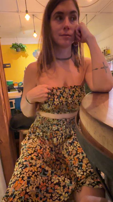 Flashing my bits at a Mexican restaurant