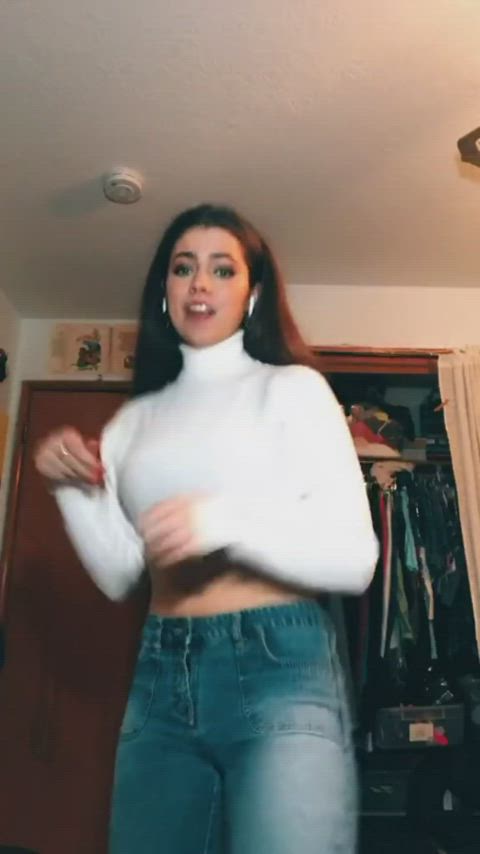 compilation jeans sexy skirt gif