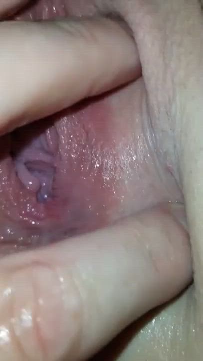 Close Up Pussy Spreading gif