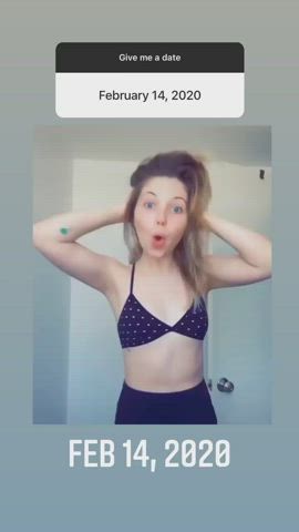 Celebrity Dancing Small Tits gif