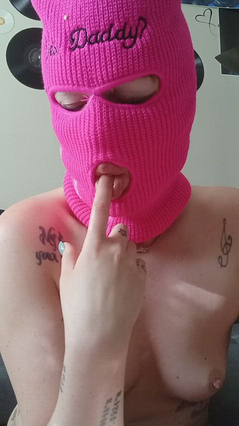 I'm the new ski mask girl!