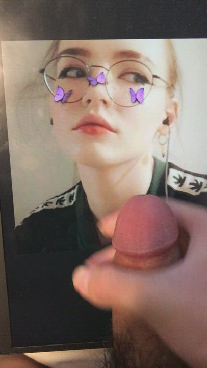 Cum Glasses Tribute gif