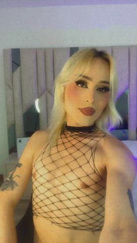 big dick blonde cock cute jerk off latina masturbating onlyfans pornstar trans gif