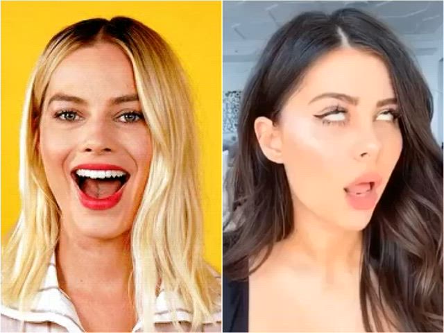 Margot Robbie vs Azra Bajrami