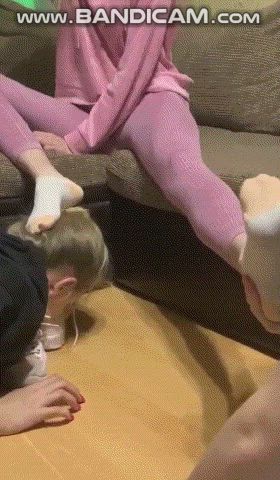 Sneakers Sniffing Socks gif