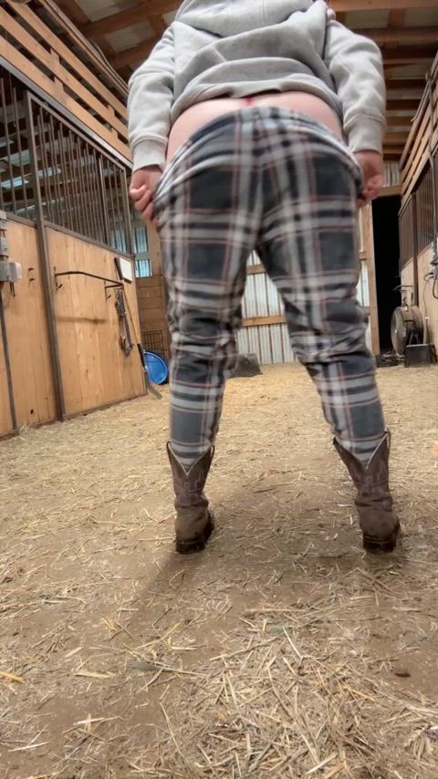 How we really dress at the barn