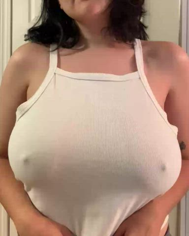 boobs flashing natural tits gif